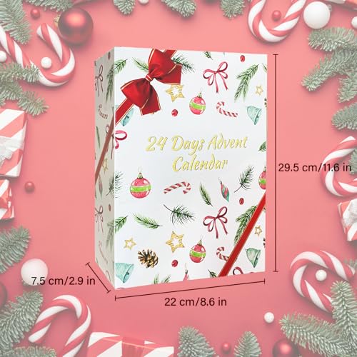 24-Day Makeup Advent Calendar Gift Set for Women