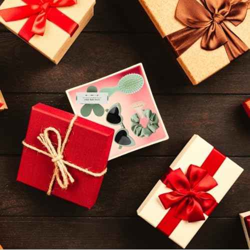 Bridesmaid Proposal Gifts 8 Pieces Mini Dry and Wet Travel Detangling Brush, Bachelorette Party Accessories, Dusty Blue