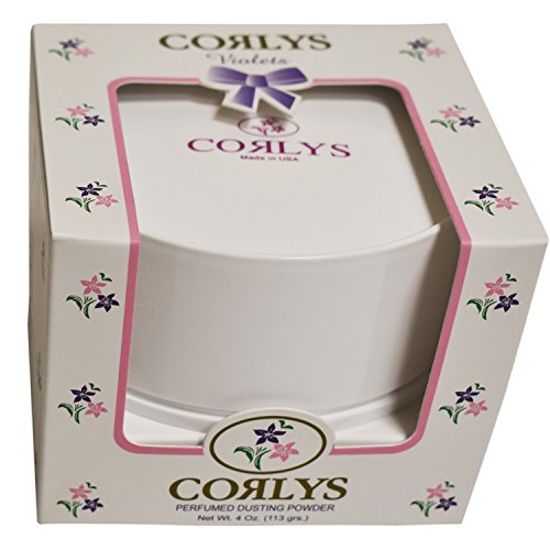 Corlys Dusting Powder with Puff 4 oz