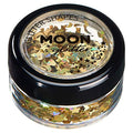 Moon Glitter Holographic Gold Cosmetic Glitter 0.10oz