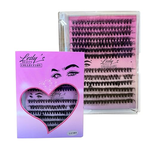Lesly Individual Cluster Lashes – Reusable DIY Lash Extensions