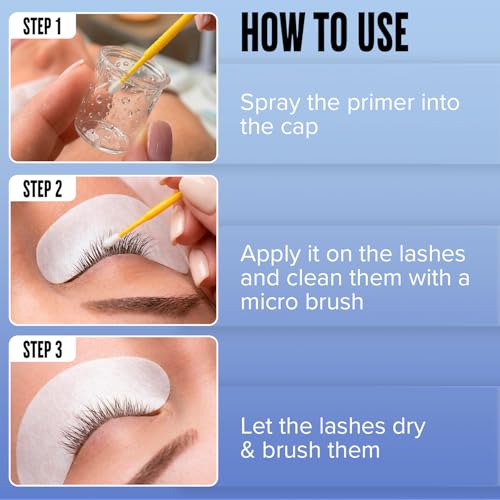 Stacy Lash Eyelash Extension Primer 40ml | Lash Pre-Treatment & Bond Enhancer