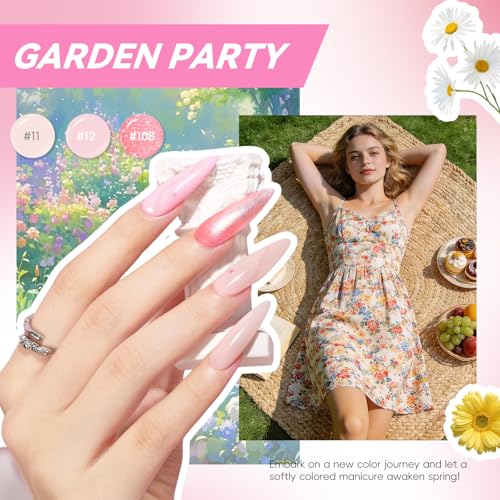COSCELIA Gel Nail Polish Kit with UV Light & Drill - 35 Colors Starter Set