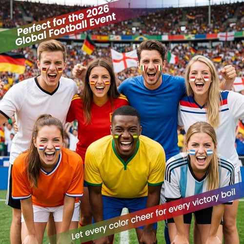 World Cup 2026 Face Body Paint Stick - Argentina & Uruguay Colors