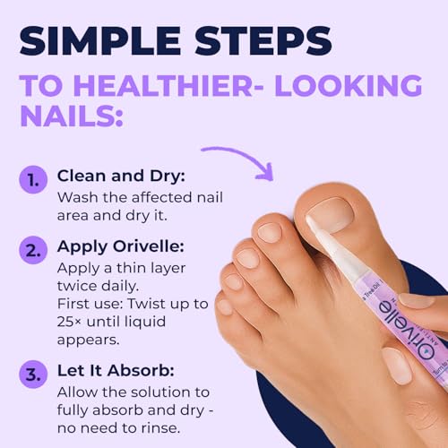 Toenail Care Pen with Tea Tree Oil - Pack of 4