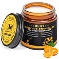 Tallow and Honey Balm for Face Beef Tallow for Skin Organic Grass-Fed Beef Tallow Balm for Face Body Moisturizer (Citrus)