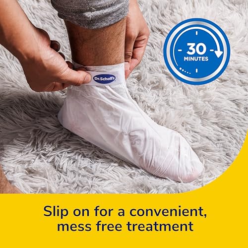Dr. Scholl's Ultra Hydrating Foot Mask Socks, 3 Pairs