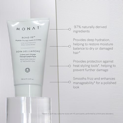 MONAT BOND IQ Complete Hair Strengthening Set - Shampoo, Conditioner, Serum & Cream