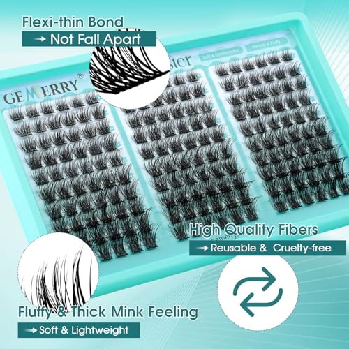 D-Curl Wispy Lash Clusters 8-16MM DIY Eyelash Extensions