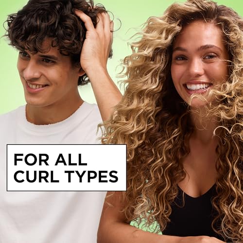 Garnier Fructis Curl Nourish Air Dry Cream, Sulfate Free Defining Butter Leave-in Conditioner, 10.2 Fl Oz, 2 Count (Packaging May Vary)