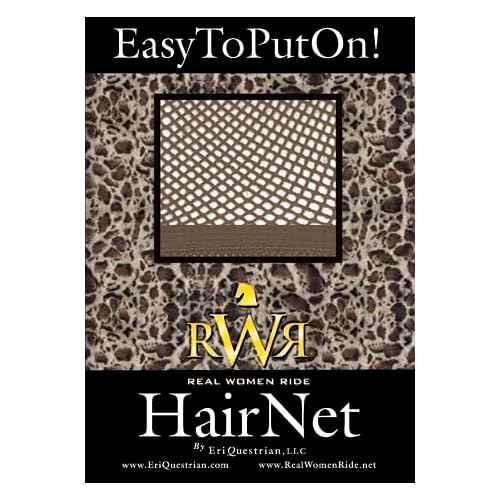 RWR No Knot Equestrian Hair Net (Medium Brown)