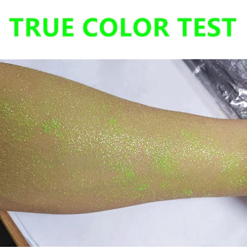 UV Green Glitter Spray for Hair & Body - 10g