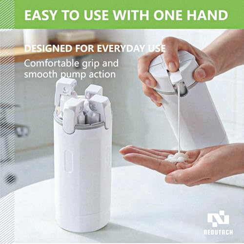 4-in-1 Travel Dispenser Bottles – Leak Proof TSA Compliant