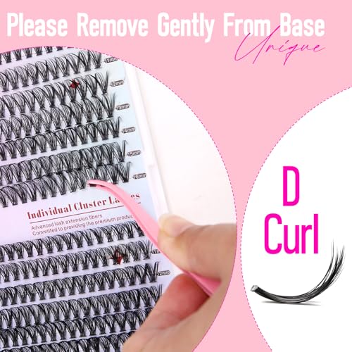 280pc Lash Clusters Kit 9-16mm DIY Eyelash Extensions