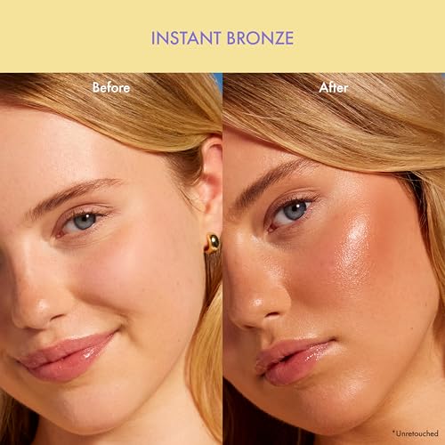 Isle of Paradise Sunny Serum Liquid Bronzer – Buildable Face Tanner
