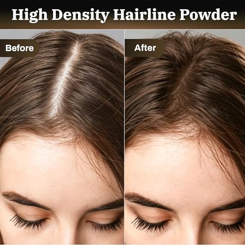 Instant Coverage Hairline Powder for Thinning Hair - Black, 0.14 oz