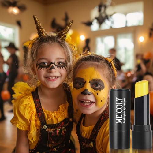 Yellow Waterproof Eye Black Stick – Sports & Costume Makeup