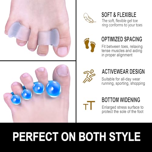 Gel Toe Separators for Bunions – Pain Relief & Toe Alignment