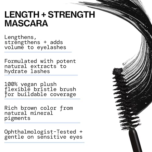 Pacifica Stellar Gaze Mascara - Supernova Black, Glass Vial