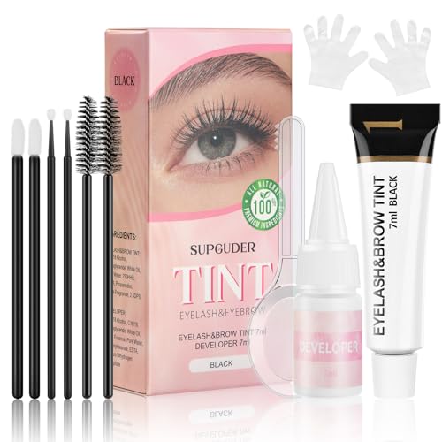 Black Eyebrow & Lash Color Kit - Natural Plant-Based