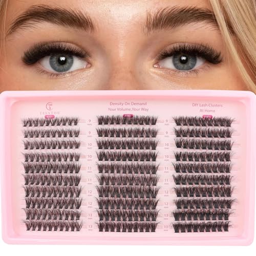 Fluff Lash Clusters 9-13mm 40D 60D 80D DIY Eyelash Extensions
