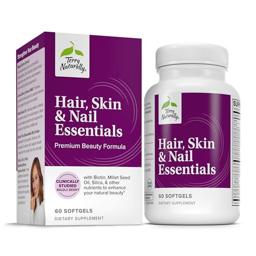 Terry Naturally Hair, Skin & Nail Essentials Daily Supplement - 60 Capsules