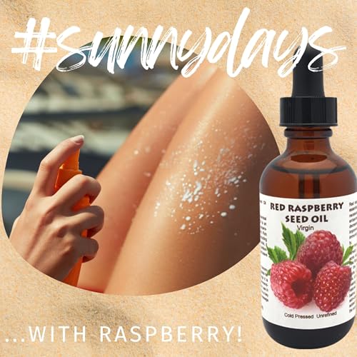Best Nature's Red Raspberry Seed Oil ? 100% Pure, Organic, Cold-Pressed ? Natural Face & Hair Moisturizer ? Rich in Vitamin E, Omega 3 ? Anti-Aging Skincare ? 1 fl oz / 30 ml