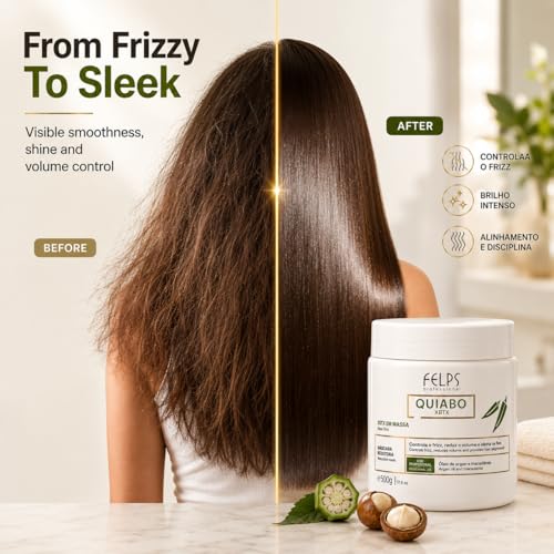 Felps Professional Okra Hair Reduction Mask 17.6 oz