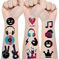 Music Temporary Tattoos Stickers 94 Styles - Kids Party Favors