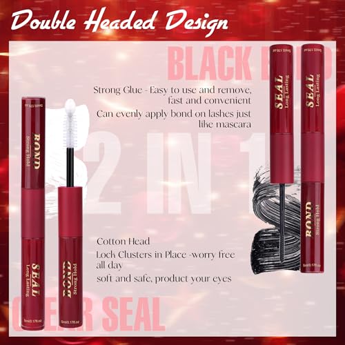 Ruairie Bond and Seal Lash Glue for Cluster Lashes - 2 in 1