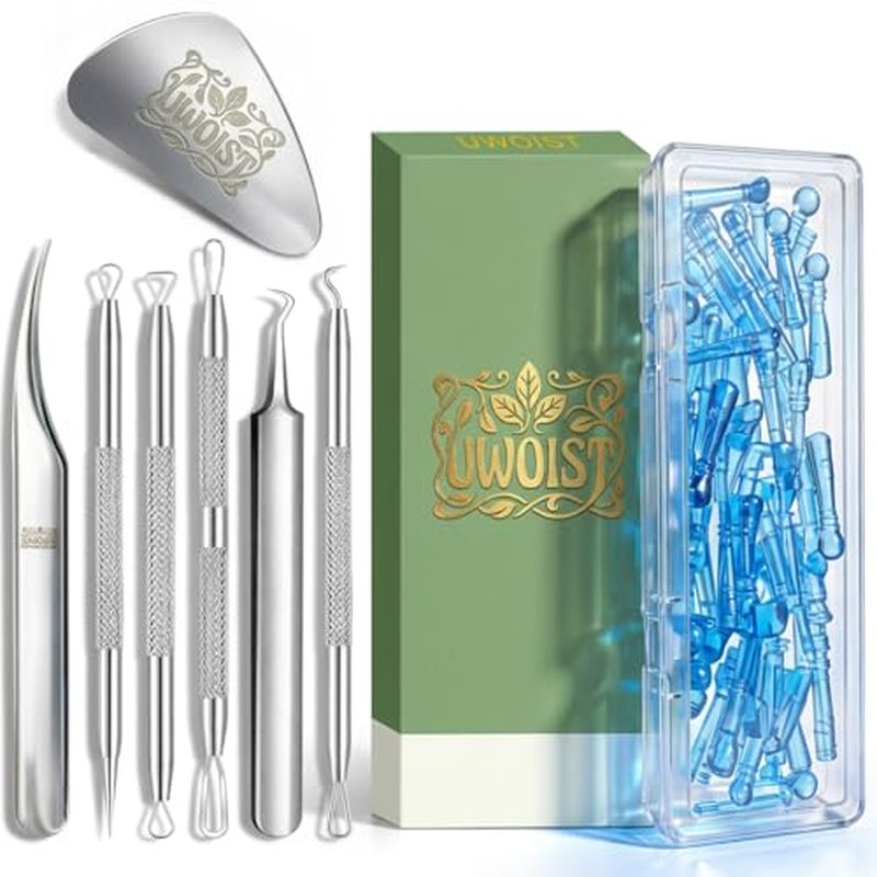 57-Piece Pimple Popper Tool Kit - Blackhead & Acne Remover Set