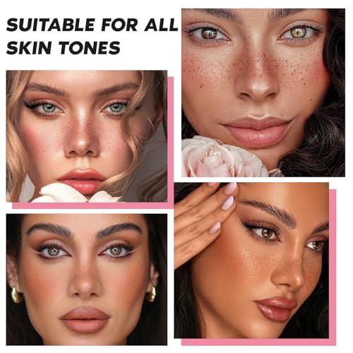 2-in-1 Freckle Pen & Liquid Blush - Waterproof Face Makeup