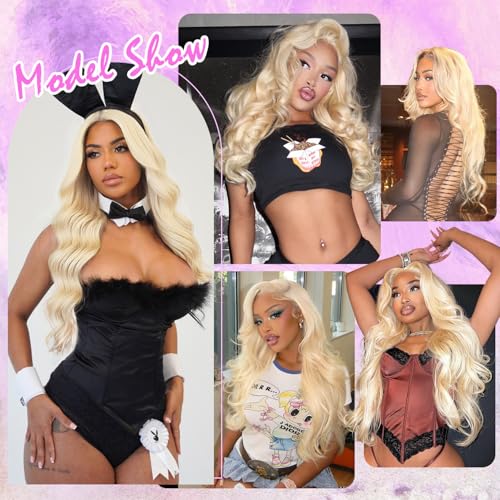 613 Blonde Lace Front Wig - 13x6 HD Human Hair Body Wave