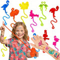 48pc Flamingo Party Favors Set with Stick Hands & Tattoos