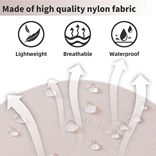 Travel Shoe Bag with Handle - Holds 2 Pairs, Water-Resistant & Breathable