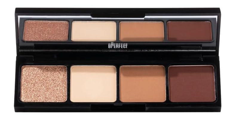 BPerfect Legacy Mini Eyeshadow Palette - Compact Neutral Shades