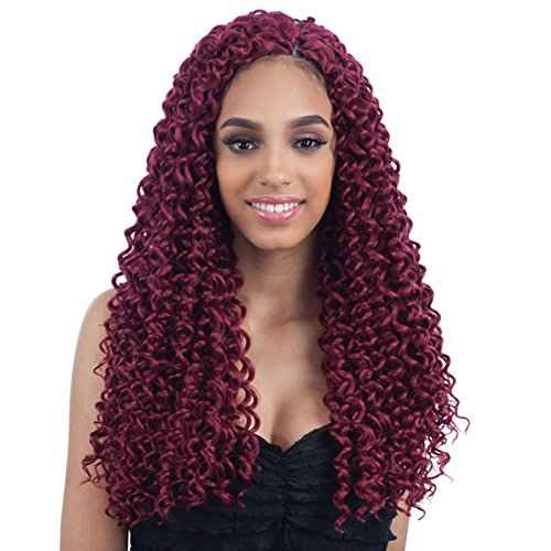 BEACH CURL 18" (6 Pack, 1B Off Black) - Freetress Synthetic Crochet Braid