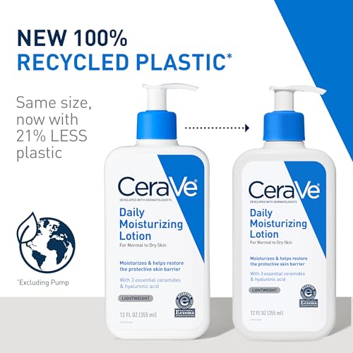 CeraVe Daily Moisturizing Lotion 19oz | Hyaluronic Acid & Ceramides