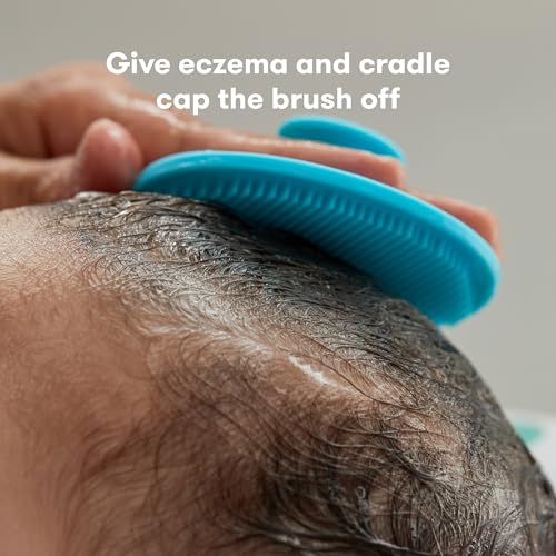 Frida Baby DermaFrida SkinSoother Baby Bath Brush 2 Pack - Silicone Skin & Eczema Care