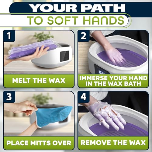 KETAR Paraffin Wax Machine Kit for Hands & Feet, 3400ml