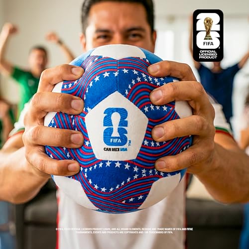 Jazwares USA 9-Inch Plush Soccer Ball - FIFA World Cup 2026