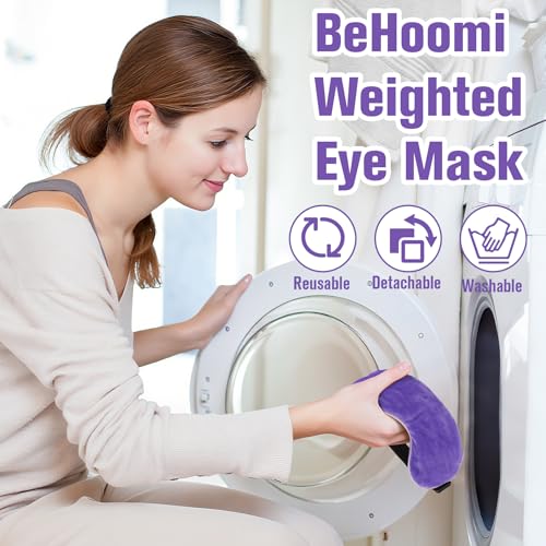 BeHoomi Weighted Eye Mask - Hot & Cold Compress