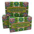 Greenwich Bay Trading Co. - 6.4 Ounces, Garden Shea Butter - 3 Bar Soaps - Cucumber and Freesia