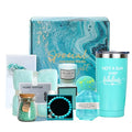 Birthday Gift Basket Women, Spa Gifts & Cozy Blanket Gift Set, Unique Christmas Gifts for Her, Self Care Gift Set, Perfect Gift Ideas for Mom, Sister, Friend