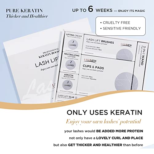 Lash Lift Kit Professional Keratin - 10 Applications