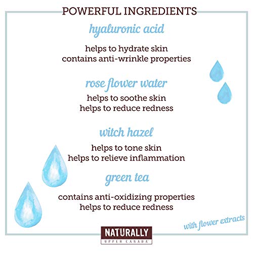 Naturally - Hydrating Hyaluronic Acid Sheet Mask for Dry Skin ? Deep Moisturizing & Soothing Spa Facial Treatment, Hydrating Face Mask Set, 5 Sheet Masks Included