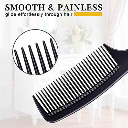 Small Carbon Fiber Comb Set for Men and Women - Teasing & Styling - Premium Hair Styling Tools