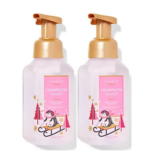 Bath and Body Works Champagne Toast Gentle Foaming Hand Soap 8.75 Ounce 2-Pack (Champagne Toast)