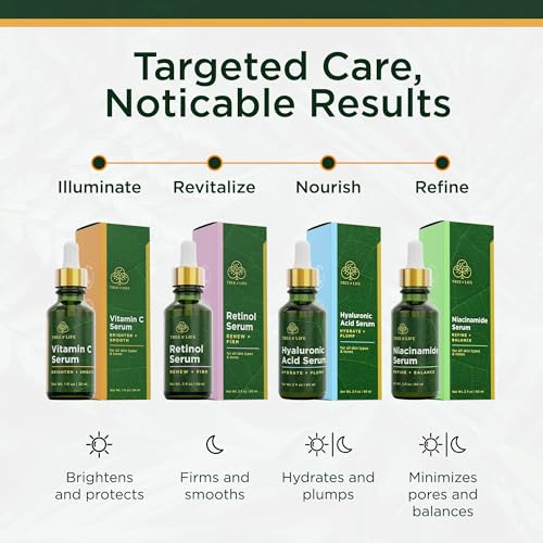 Tree of Life Vitamin C Serum for Face | Dark Spots & Fine Lines
