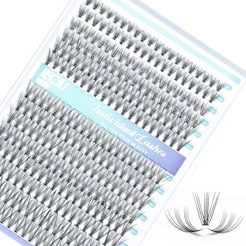 20D Lash Clusters 280pcs DIY Eyelash Extensions 8-14mm